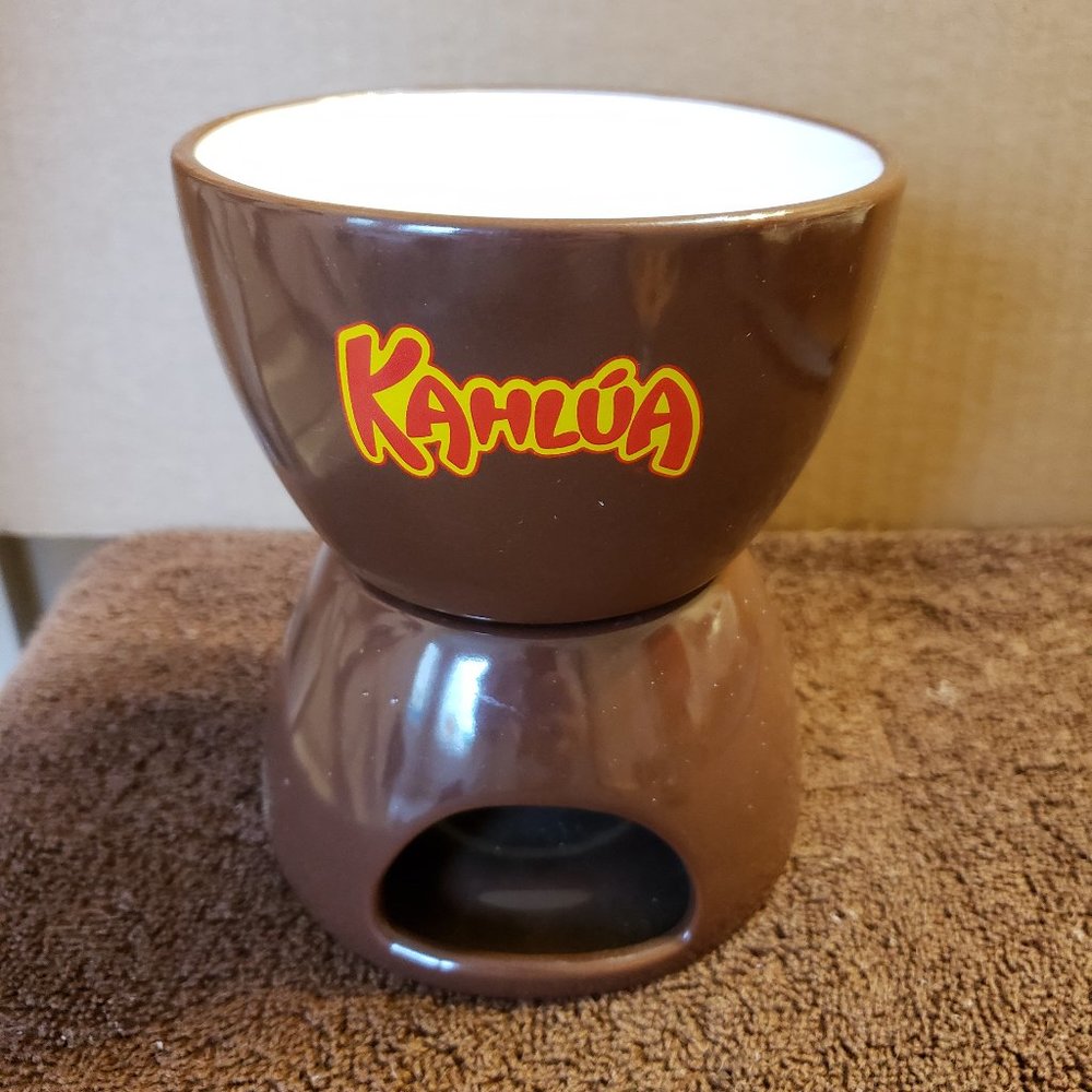 Kahlua Handless Cup Mug with Tealight Tea Light Warmer ~ 2 SETS AVAILABLE